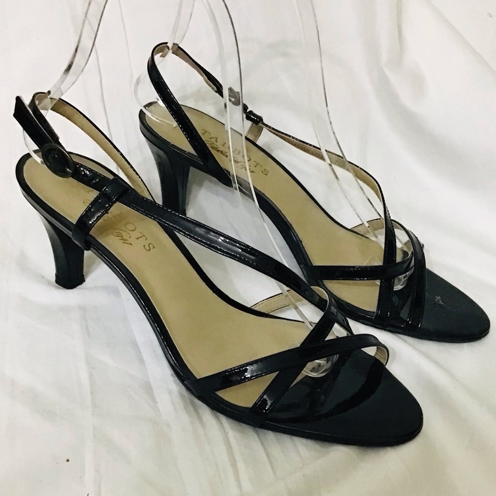 Talbots Strappy Slingback Heels